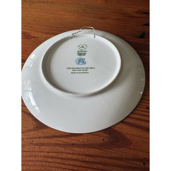 1966 Joan Walsh Anglund September plate West Germany 7.75” Bride & Groom wedding - Picture 3 of 5